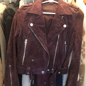 Blank NYC suede moto jacket